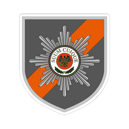 COA KdoFJgBw (Germany) (Coat of Arms) STICKER Vinyl Kiss-Cut Decal 6 Inch White - The Sticker Space