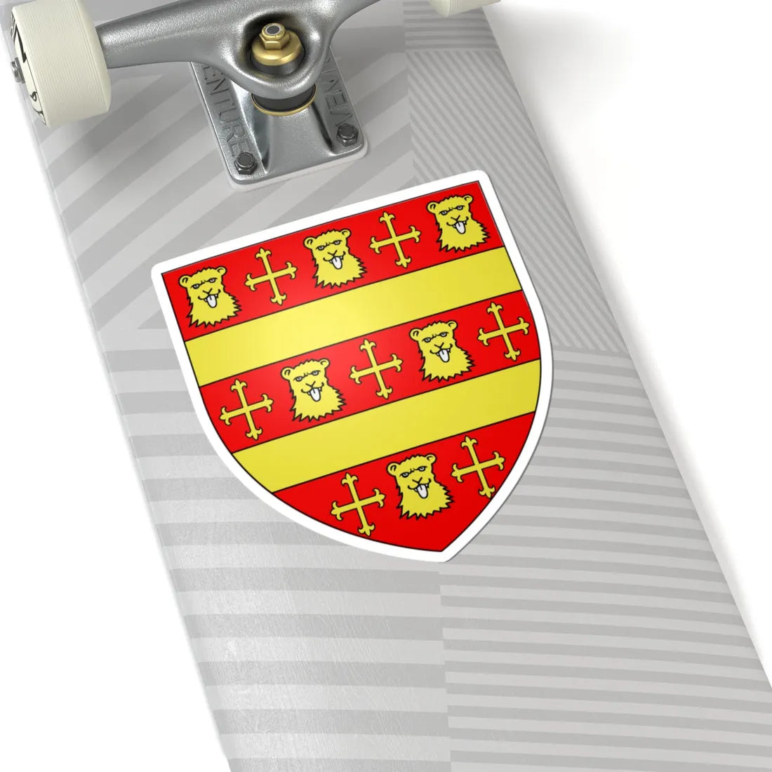 Coa King Harold Godwinson (United Kingdom) (Coat of Arms) STICKER Vinyl Kiss-Cut Decal - The Sticker Space