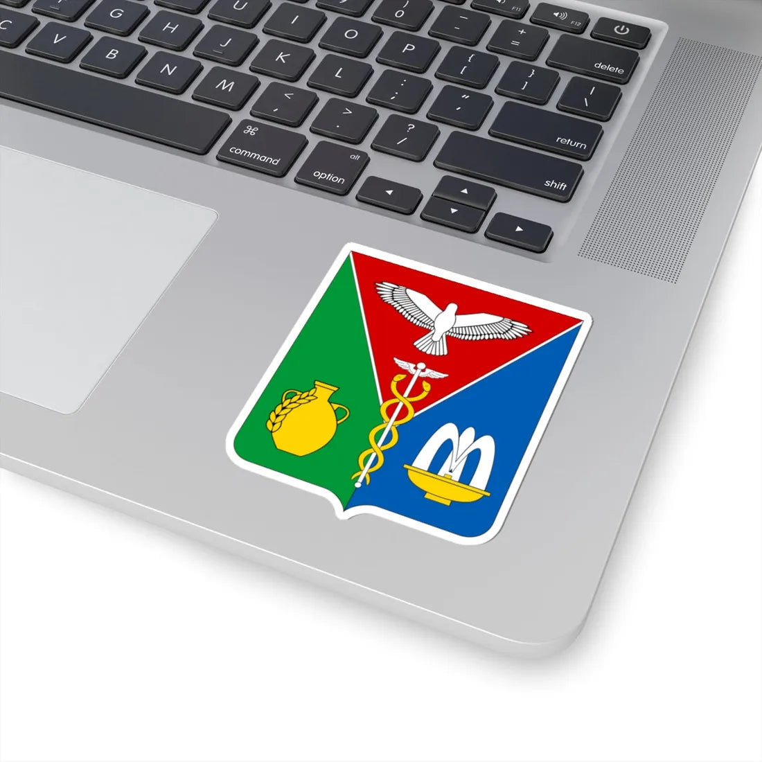 COA Kirovskyi Raion Crimea Small (Ukraine) (Coat of Arms) STICKER Vinyl Kiss-Cut Decal - The Sticker Space