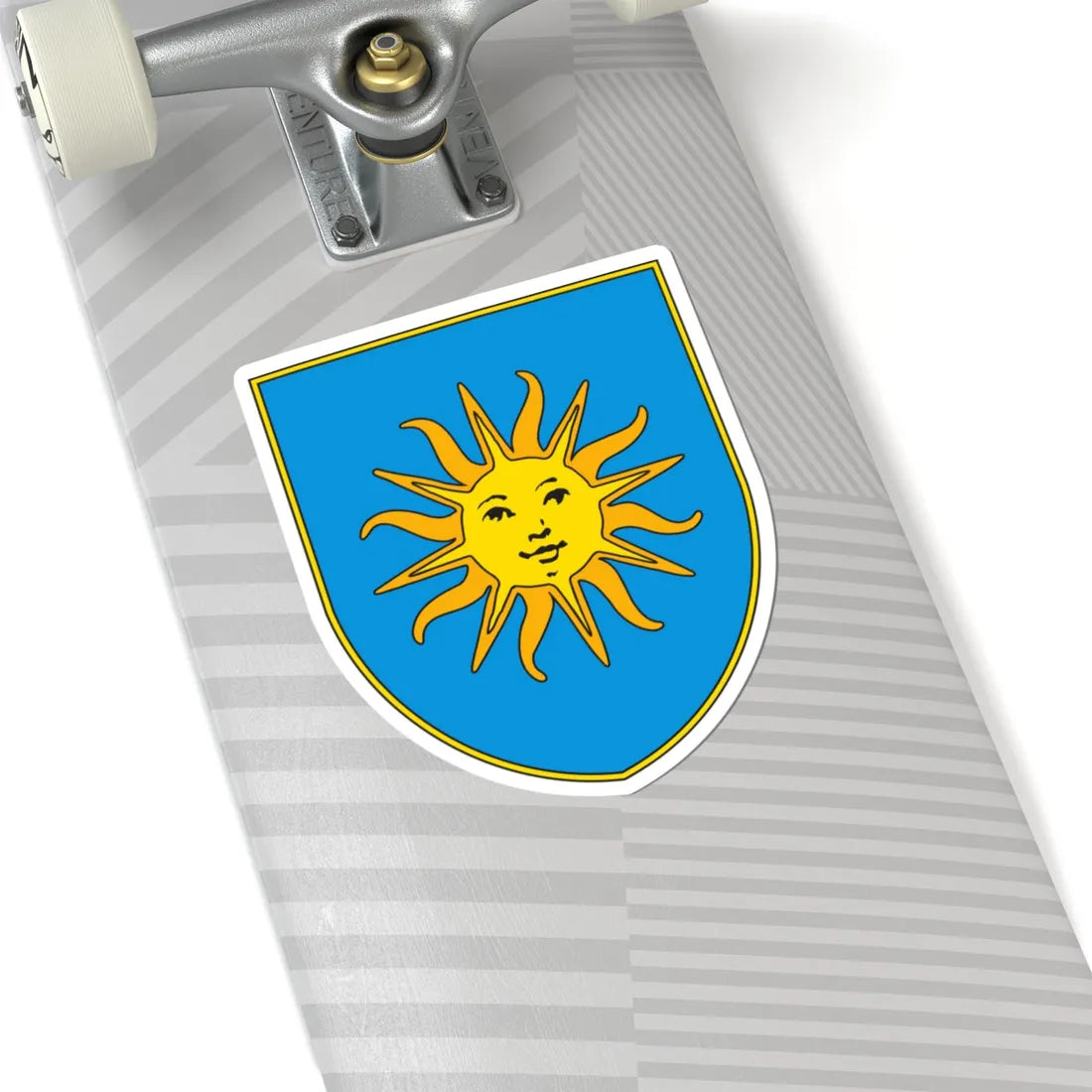 Coa Koper.grb (Slovenia) (Coat of Arms) STICKER Vinyl Kiss-Cut Decal - The Sticker Space