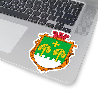 COA Lisnyky Kyivska Ukraine (Ukraine) (Coat of Arms) STICKER Vinyl Kiss-Cut Decal - The Sticker Space