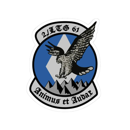 COA LTG 61 2 (Germany) (Coat of Arms) STICKER Vinyl Kiss-Cut Decal 3 Inch White - The Sticker Space