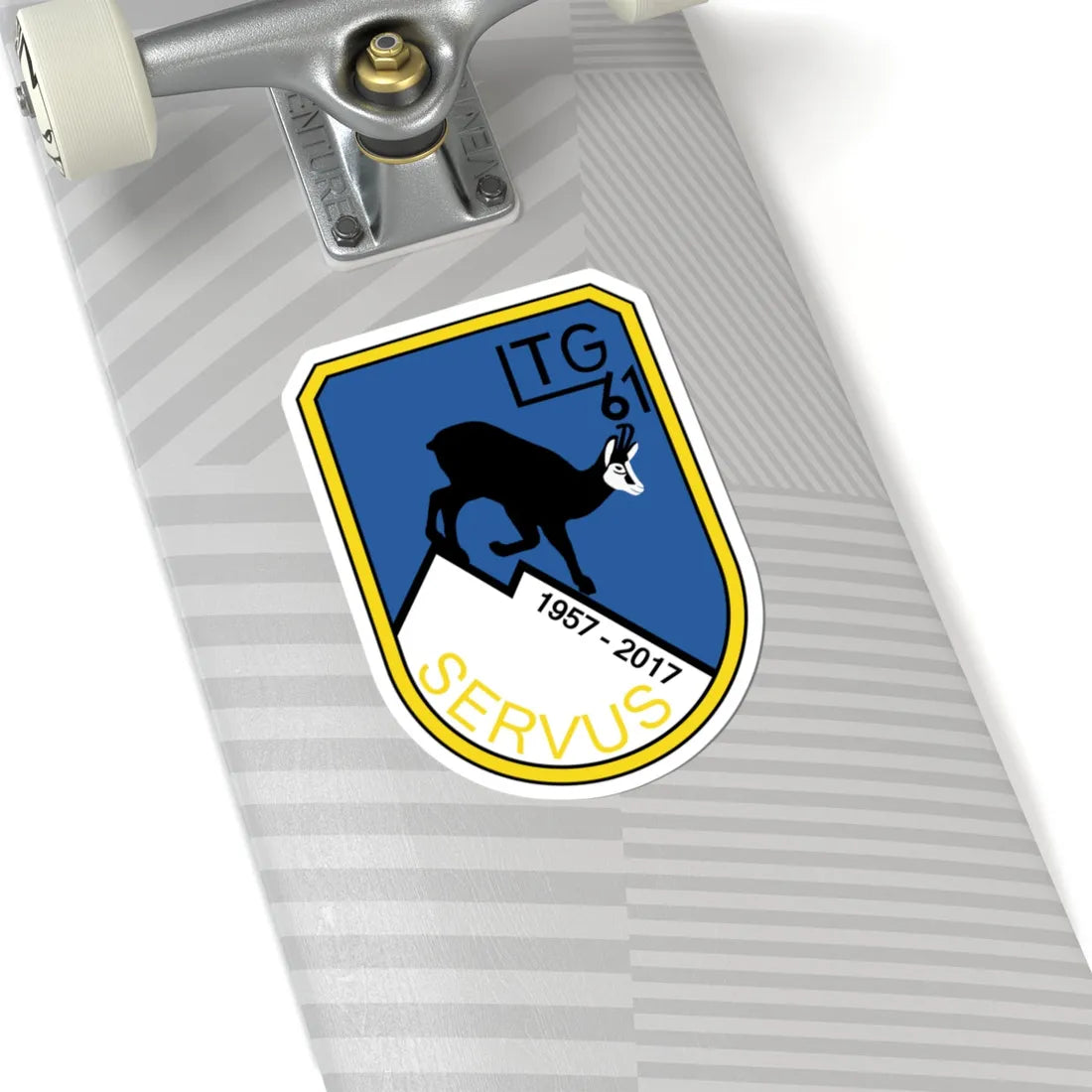 COA LTG 61 SERVUS (Germany) (Coat of Arms) STICKER Vinyl Kiss-Cut Decal - The Sticker Space