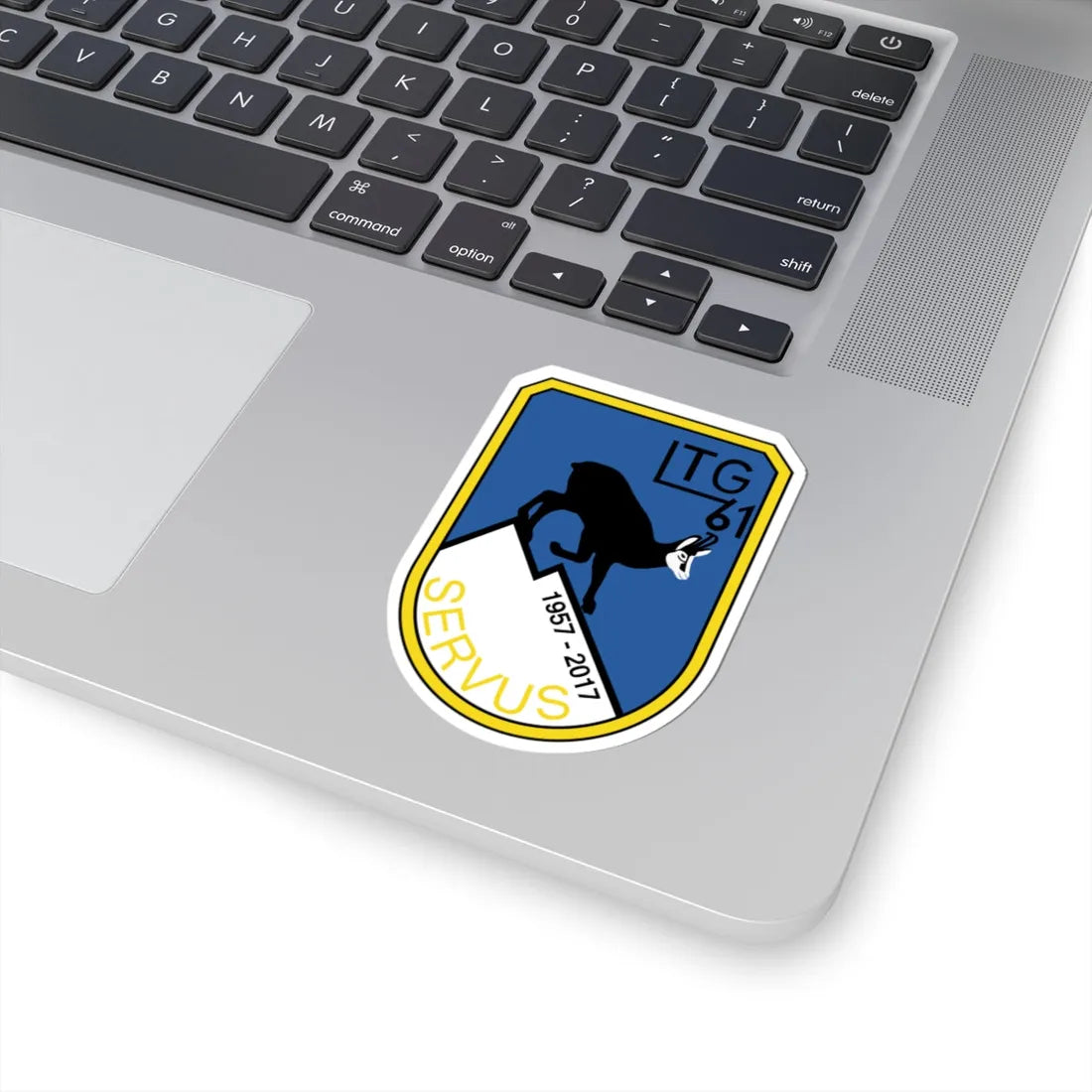 COA LTG 61 SERVUS (Germany) (Coat of Arms) STICKER Vinyl Kiss-Cut Decal - The Sticker Space
