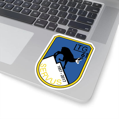 COA LTG 61 SERVUS (Germany) (Coat of Arms) STICKER Vinyl Kiss-Cut Decal - The Sticker Space