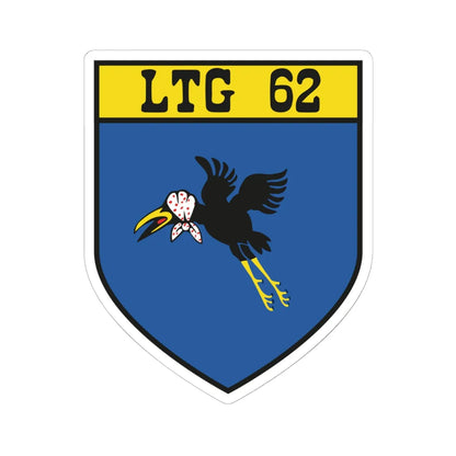 COA LTG 62 (Germany) (Coat of Arms) STICKER Vinyl Kiss-Cut Decal 6 Inch White - The Sticker Space