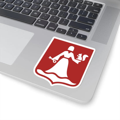 CoA Mansky rayon of Krasnoyarsk krai (Russia) (Coat of Arms) STICKER Vinyl Kiss-Cut Decal - The Sticker Space