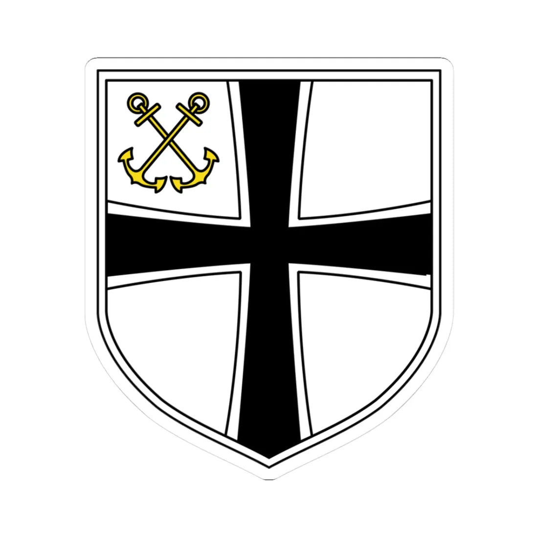COA MarA alt (Germany) (Coat of Arms) STICKER Vinyl Kiss-Cut Decal 3 Inch White - The Sticker Space
