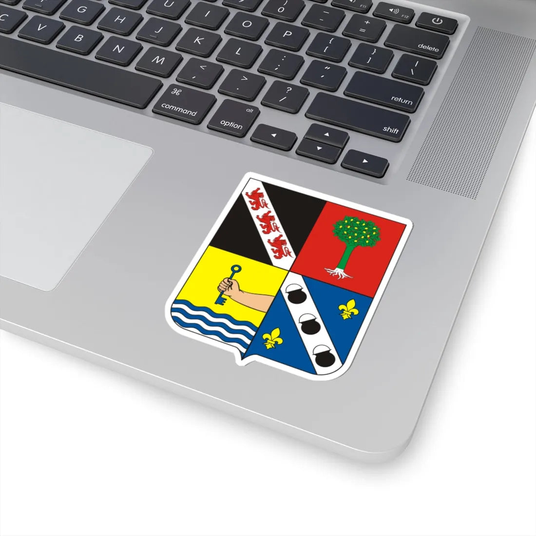 COA Marquess of Barbacena (Brazil) (Coat of Arms) STICKER Vinyl Kiss-Cut Decal - The Sticker Space