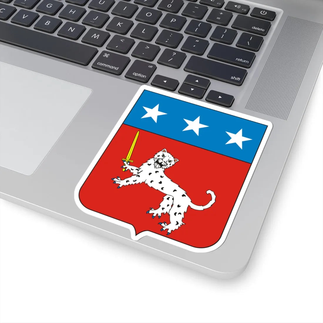 COA Marquess of Erval (Brazil) (Coat of Arms) STICKER Vinyl Kiss-Cut Decal - The Sticker Space