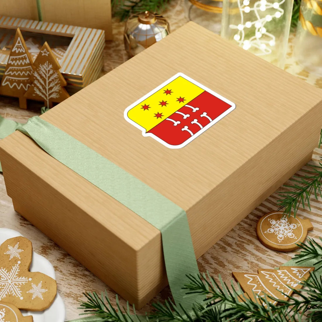 COA Marquess of Gávea (Brazil) (Coat of Arms) STICKER Vinyl Kiss-Cut Decal - The Sticker Space