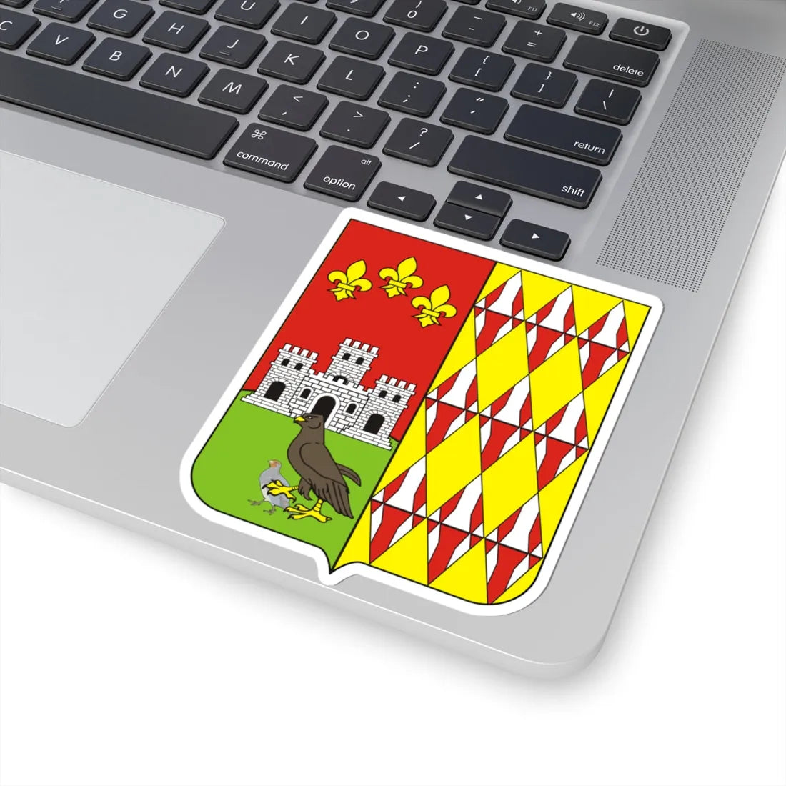 COA Marquess of Jacarepaguá (Brazil) (Coat of Arms) STICKER Vinyl Kiss-Cut Decal - The Sticker Space