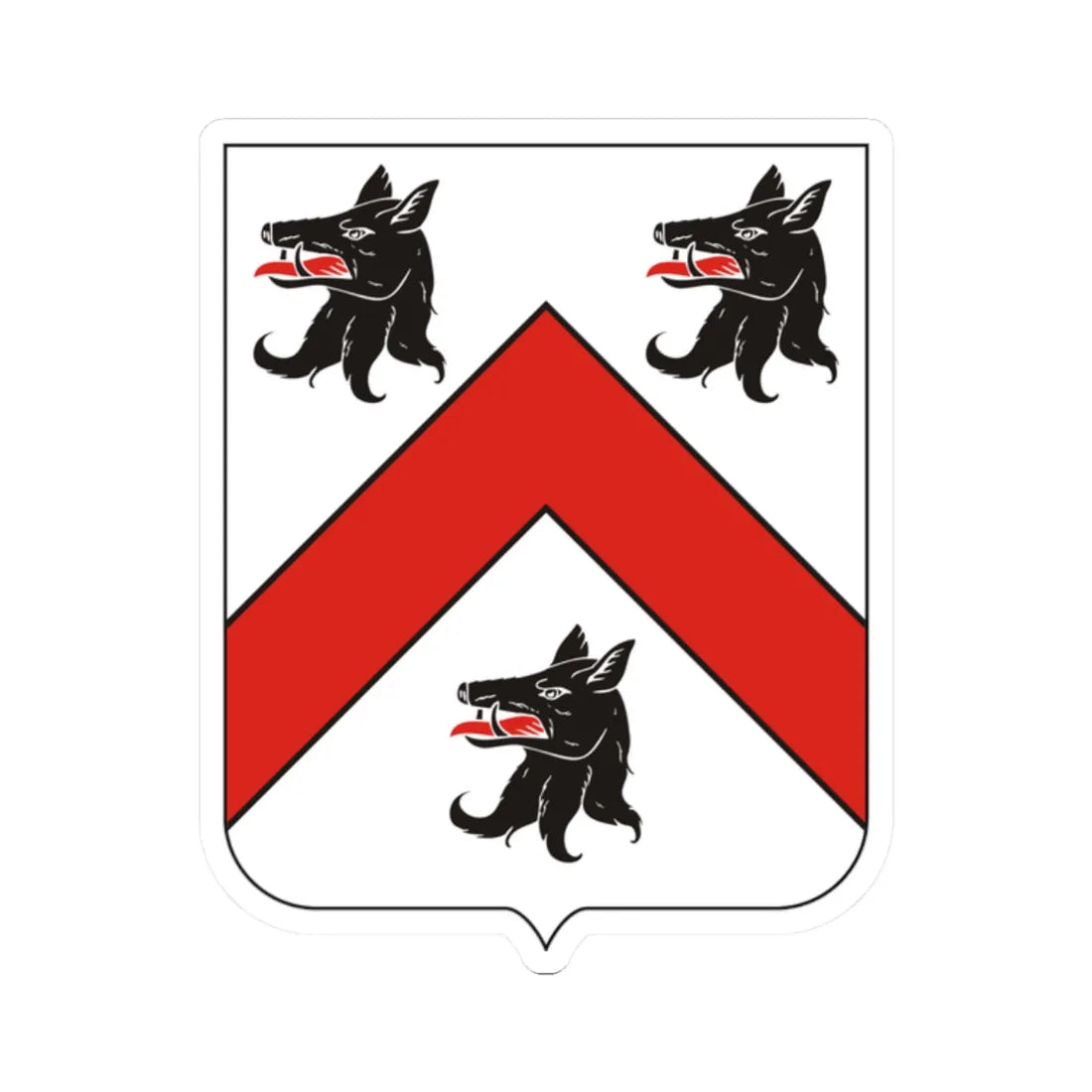 COA Marquess of Maranhão (Brazil) (Coat of Arms) STICKER Vinyl Kiss-Cut Decal 2 Inch White - The Sticker Space