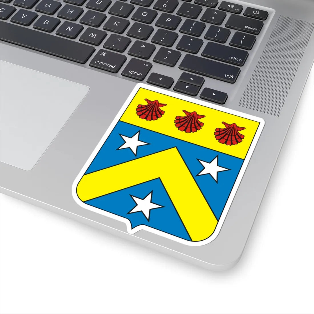 COA Marquess of Muritiba (Brazil) (Coat of Arms) STICKER Vinyl Kiss-Cut Decal - The Sticker Space