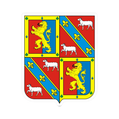 COA Marquess of Paraná (Brazil) (Coat of Arms) STICKER Vinyl Kiss-Cut Decal 2 Inch White - The Sticker Space