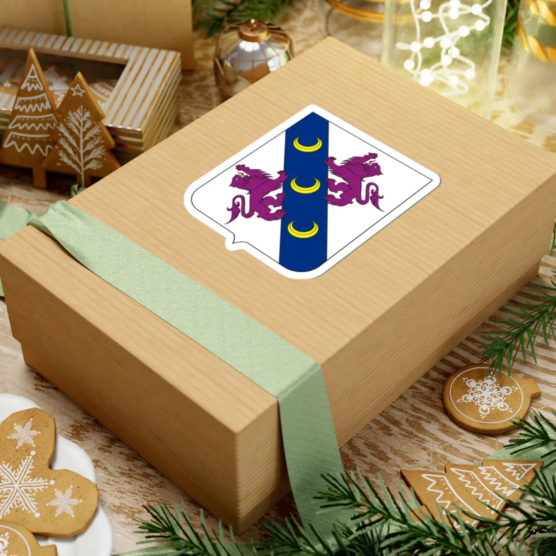 COA Marquess of Paranaguá (Brazil) (Coat of Arms) STICKER Vinyl Kiss-Cut Decal - The Sticker Space