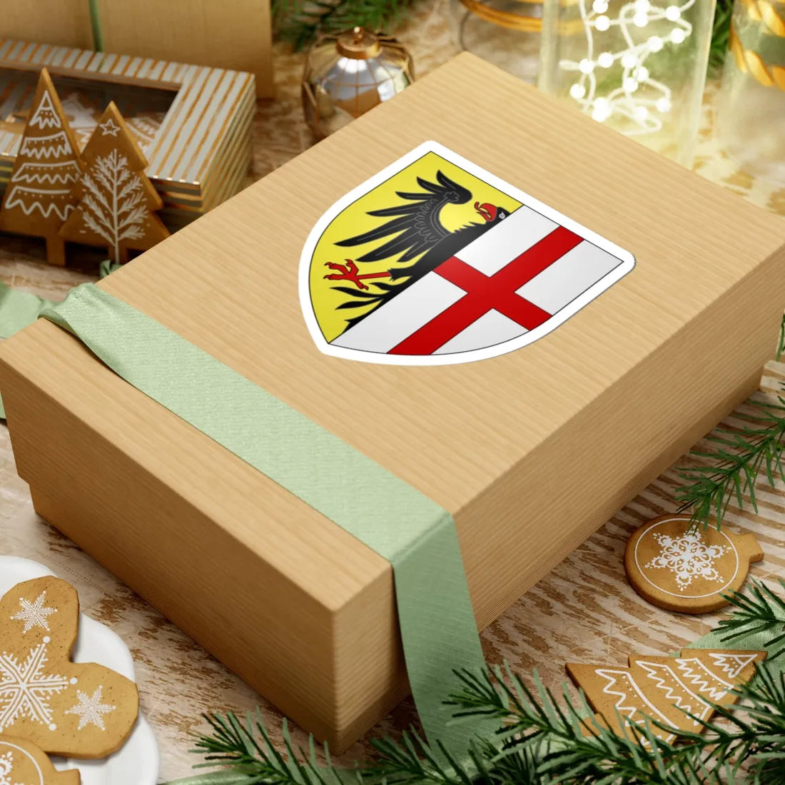 CoA Memmingen (Germany) (Coat of Arms) STICKER Vinyl Kiss-Cut Decal - The Sticker Space