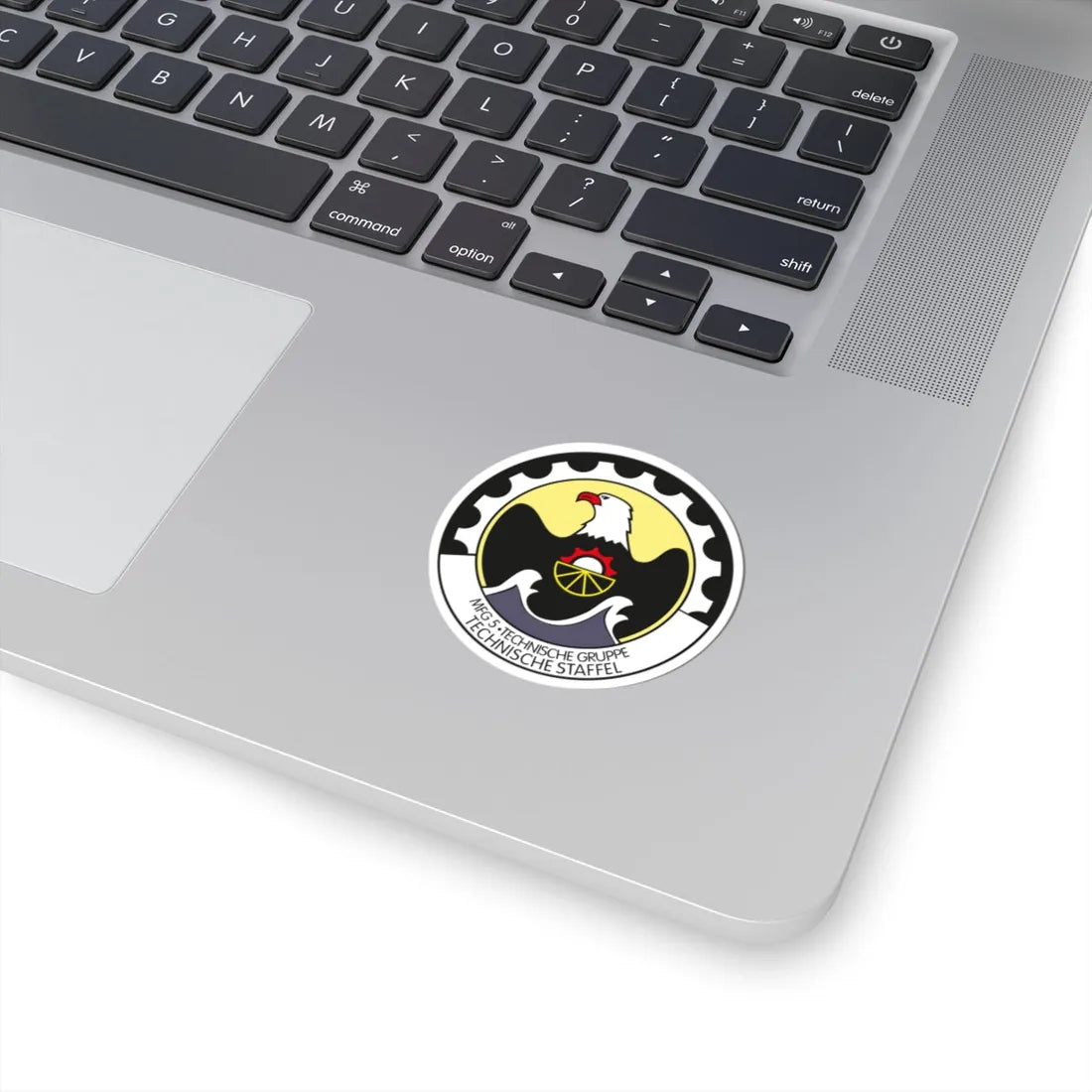 COA MFG 5 TechStff (Germany) (Coat of Arms) STICKER Vinyl Kiss-Cut Decal - The Sticker Space