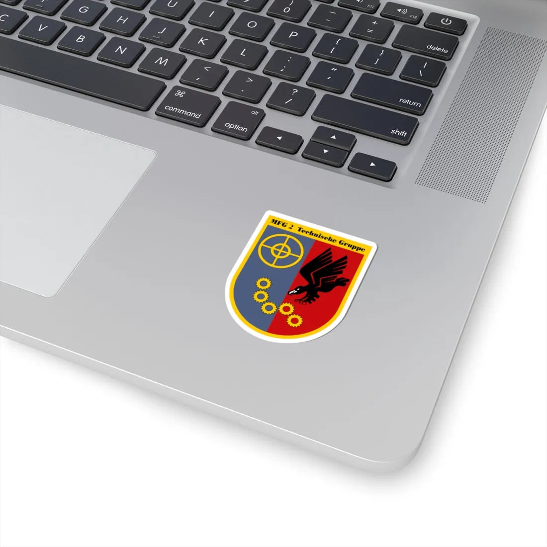 COA MFG2 TechGrp (Germany) (Coat of Arms) STICKER Vinyl Kiss-Cut Decal - The Sticker Space