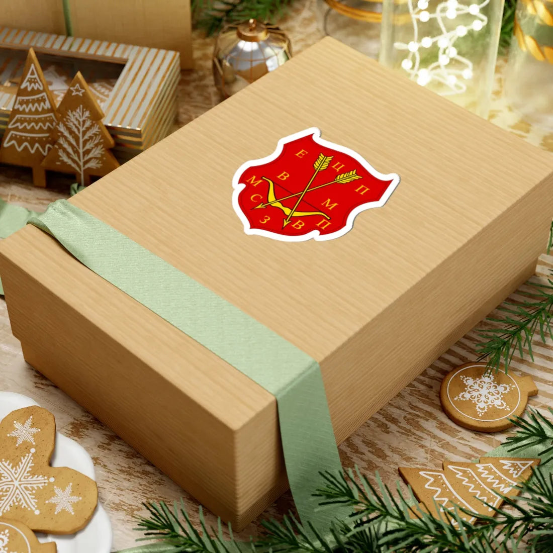 CoA Miklashevsky 4 (Russia) (Coat of Arms) STICKER Vinyl Kiss-Cut Decal - The Sticker Space