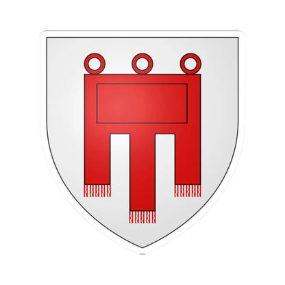 CoA Montfort County (Switzerland) (Coat of Arms) STICKER Vinyl Kiss-Cut Decal 2 Inch White - The Sticker Space
