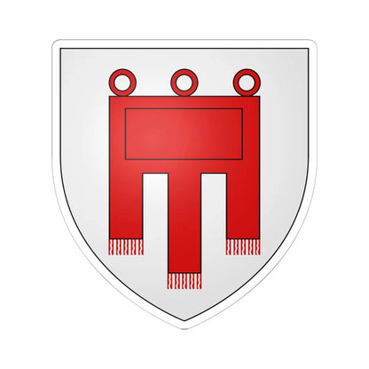 CoA Montfort County (Switzerland) (Coat of Arms) STICKER Vinyl Kiss-Cut Decal 6 Inch White - The Sticker Space