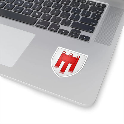 CoA Montfort County (Switzerland) (Coat of Arms) STICKER Vinyl Kiss-Cut Decal - The Sticker Space