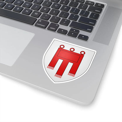 CoA Montfort County (Switzerland) (Coat of Arms) STICKER Vinyl Kiss-Cut Decal - The Sticker Space