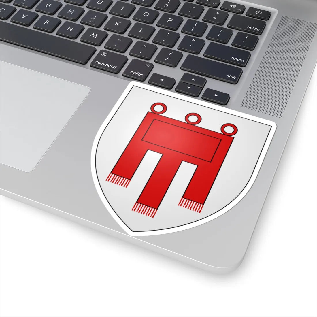 CoA Montfort County (Switzerland) (Coat of Arms) STICKER Vinyl Kiss-Cut Decal - The Sticker Space
