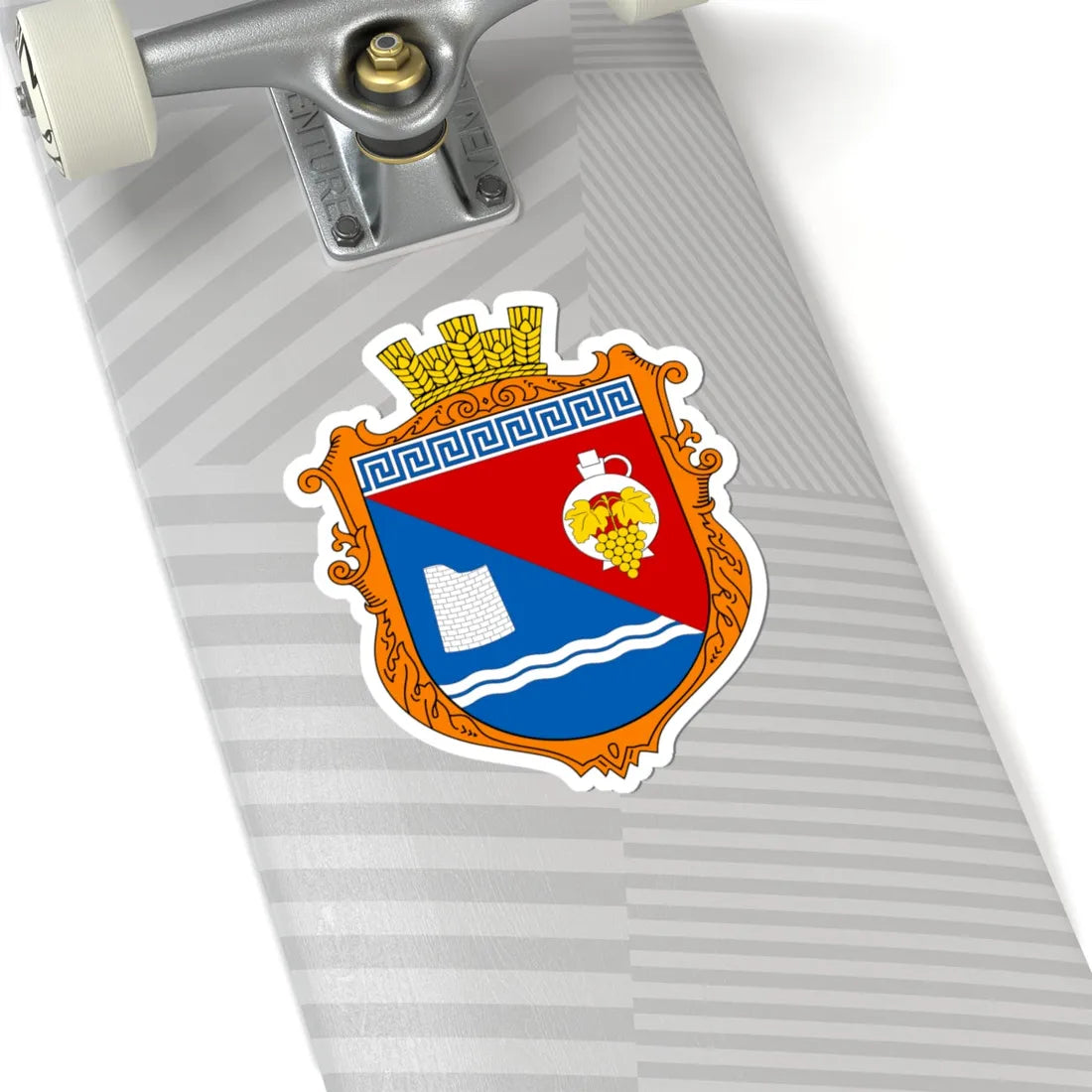 COA Morske Krym UHT (Russia) (Coat of Arms) STICKER Vinyl Kiss-Cut Decal - The Sticker Space