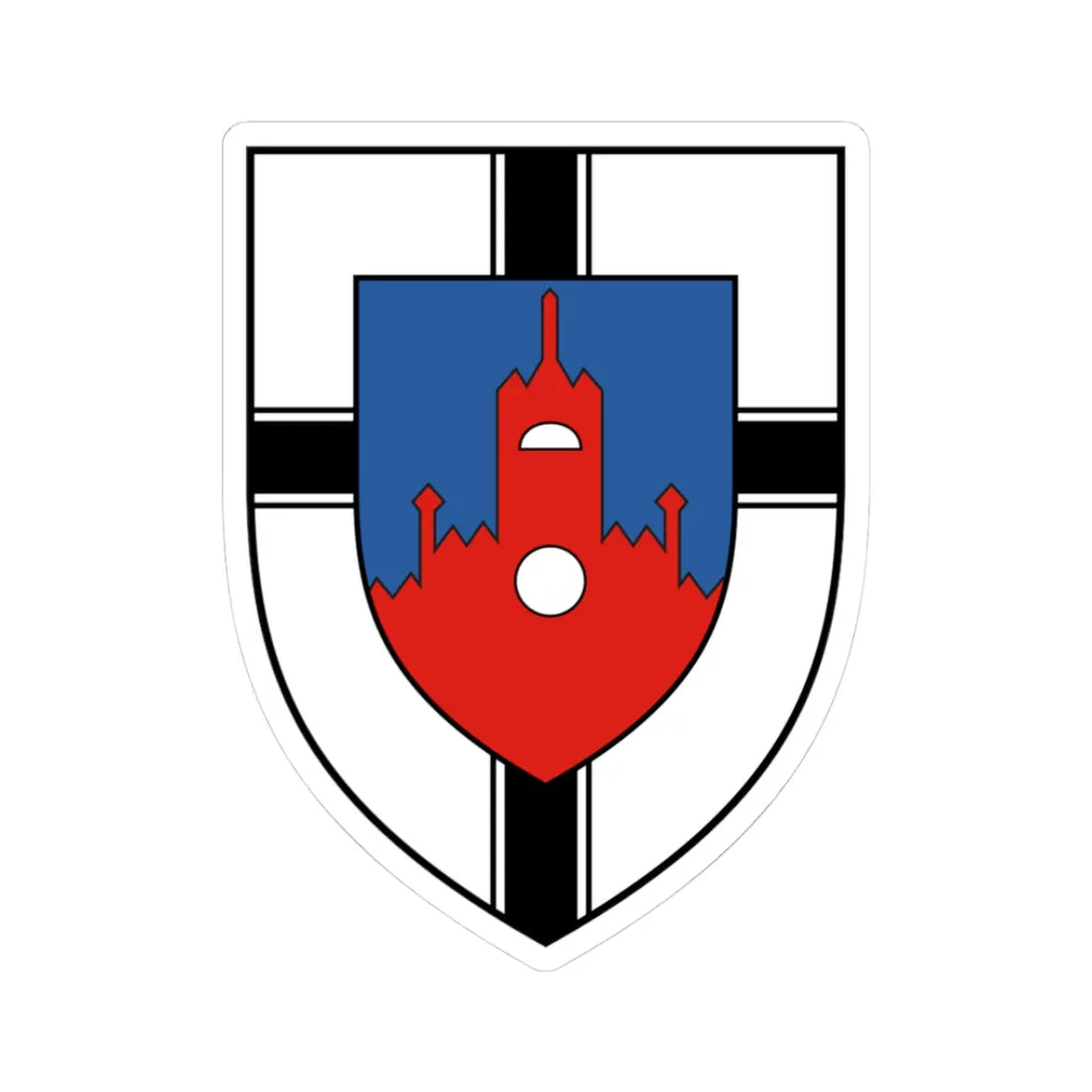 COA MSM (Germany) (Coat of Arms) STICKER Vinyl Kiss-Cut Decal 3 Inch White - The Sticker Space
