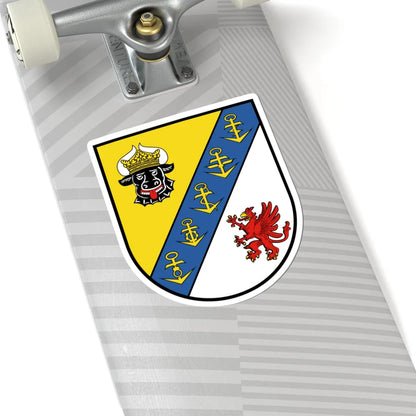 COA MTS (Germany) (Coat of Arms) STICKER Vinyl Kiss-Cut Decal - The Sticker Space