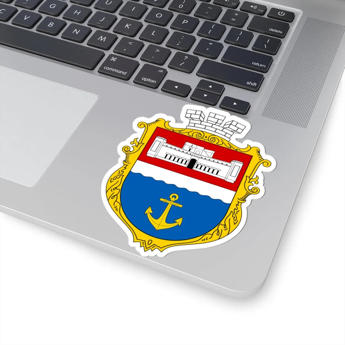 COA Nakhimovskyi Sevastopol Ukraine UHT (Russia) (Coat of Arms) STICKER Vinyl Kiss-Cut Decal - The Sticker Space