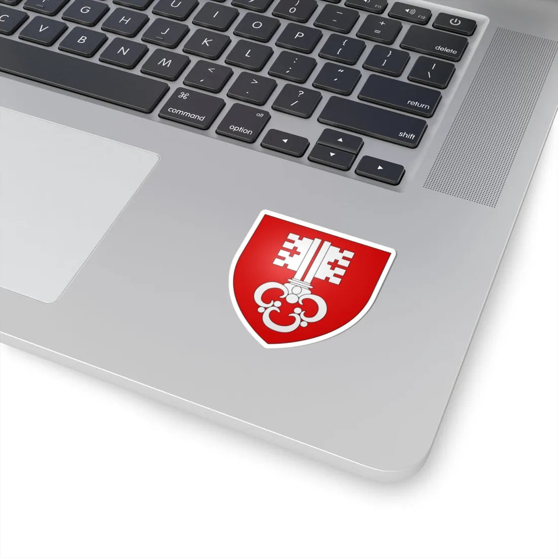 CoA Nidwalden Canton (Switzerland) (Coat of Arms) STICKER Vinyl Kiss-Cut Decal - The Sticker Space
