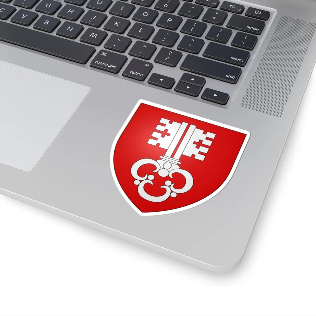 CoA Nidwalden Canton (Switzerland) (Coat of Arms) STICKER Vinyl Kiss-Cut Decal - The Sticker Space