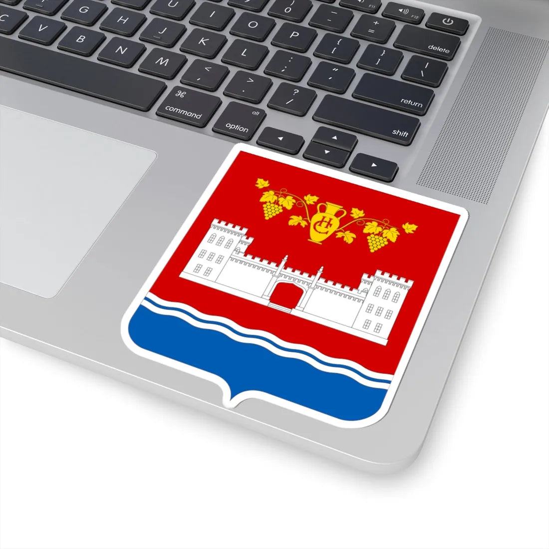 COA Novyi Svit Krym (Russia) (Coat of Arms) STICKER Vinyl Kiss-Cut Decal - The Sticker Space