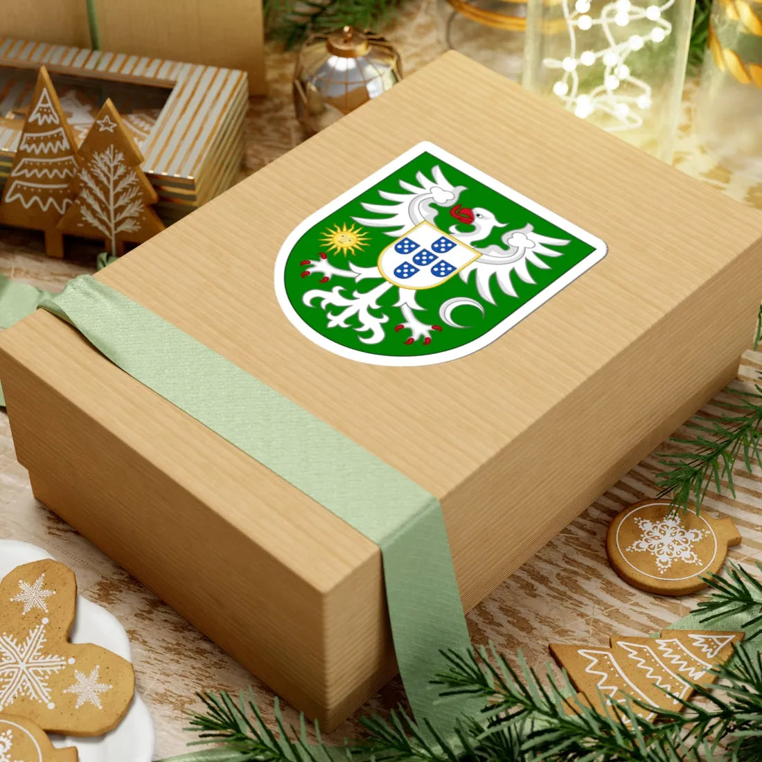 COA of Aveiro (Portugal) (Coat of Arms) STICKER Vinyl Kiss-Cut Decal - The Sticker Space