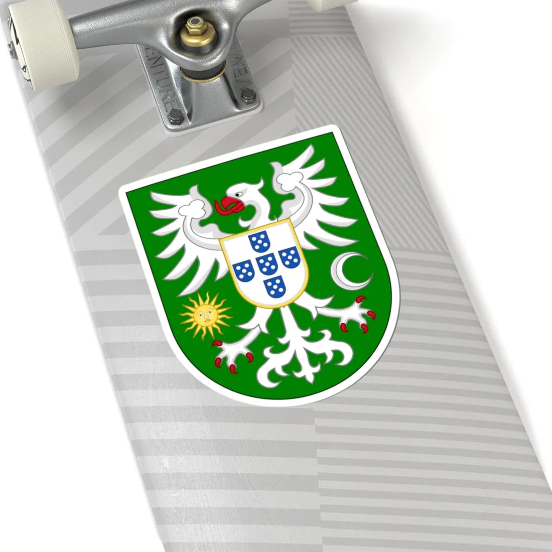 COA of Aveiro (Portugal) (Coat of Arms) STICKER Vinyl Kiss-Cut Decal - The Sticker Space