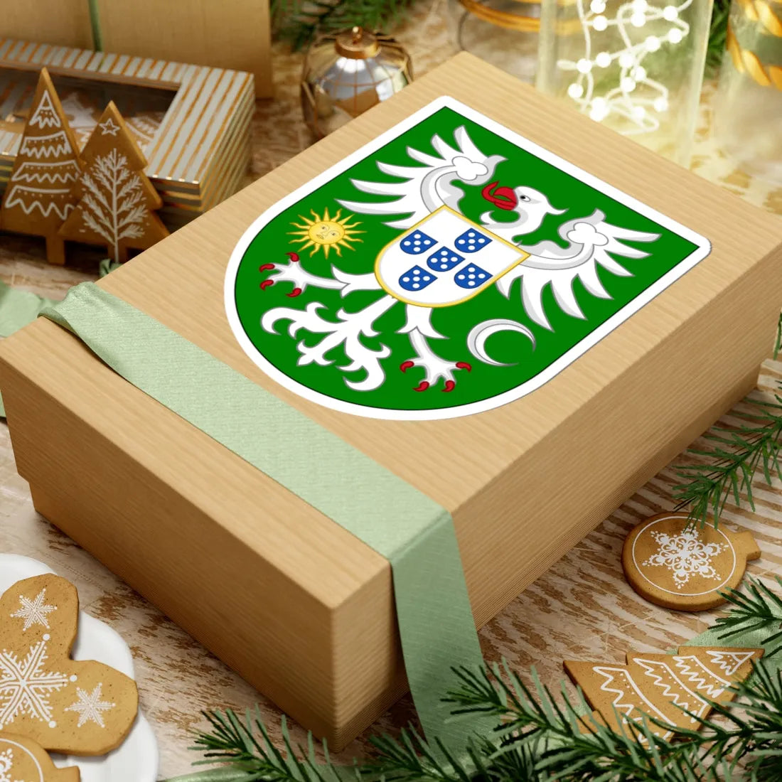 COA of Aveiro (Portugal) (Coat of Arms) STICKER Vinyl Kiss-Cut Decal - The Sticker Space