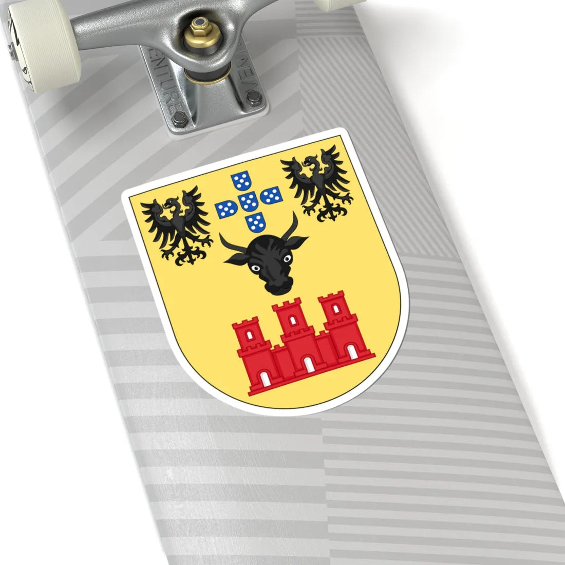 COA of Beja (Portugal) (Coat of Arms) STICKER Vinyl Kiss-Cut Decal - The Sticker Space