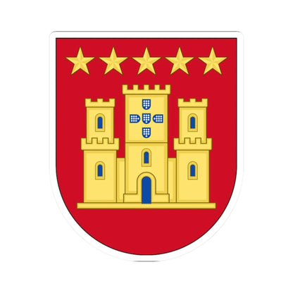 COA of Braganca (Coat of Arms) STICKER Vinyl Kiss-Cut Decal 2 Inch White - The Sticker Space
