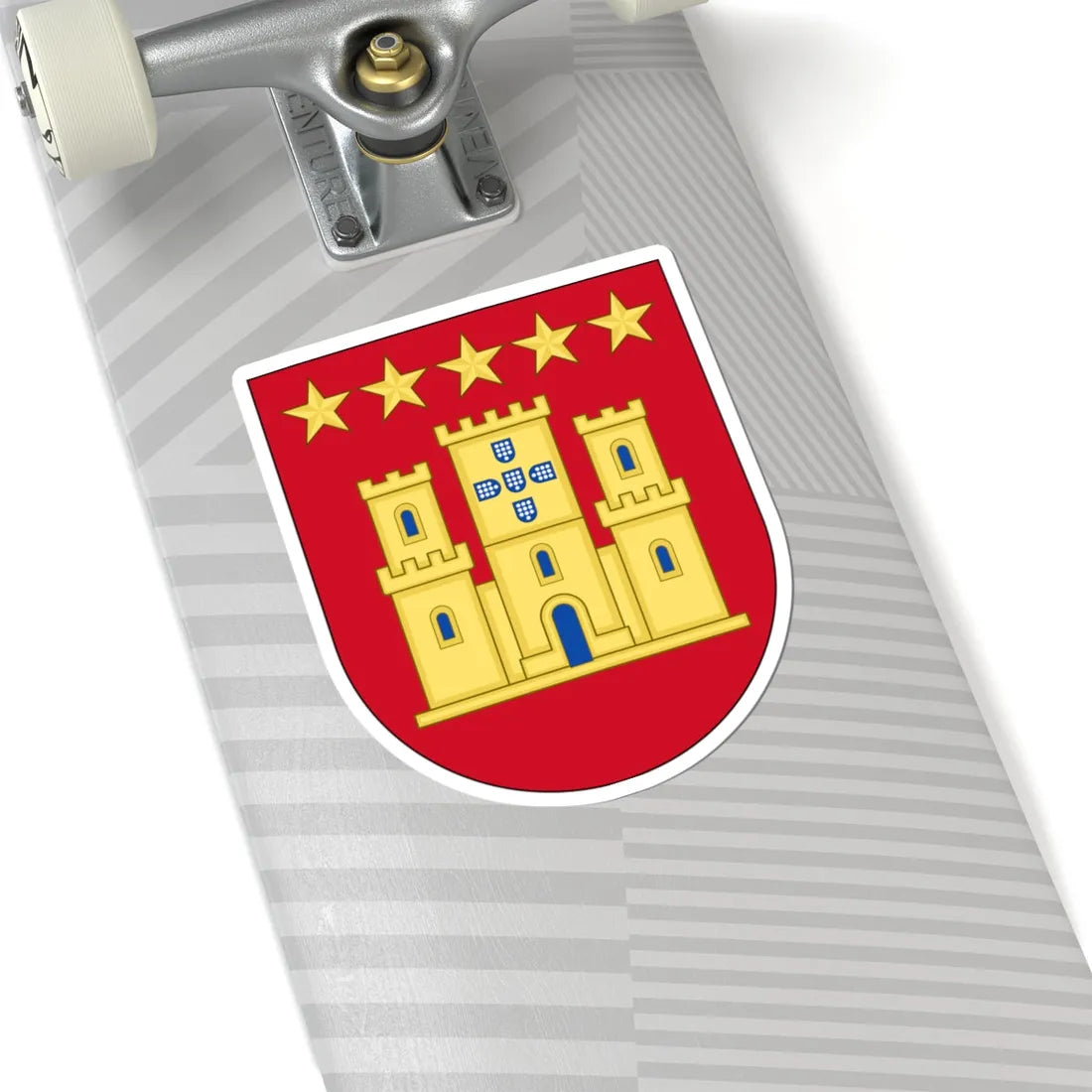 COA of Braganca (Coat of Arms) STICKER Vinyl Kiss-Cut Decal - The Sticker Space
