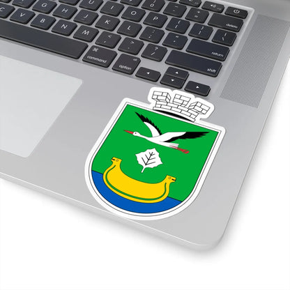 COA of Darnytsia Raion Big (Ukraine) (Coat of Arms) STICKER Vinyl Kiss-Cut Decal - The Sticker Space