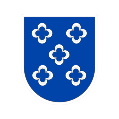 COA of Gois 2 (Portugal) (Coat of Arms) STICKER Vinyl Kiss-Cut Decal 2 Inch White - The Sticker Space