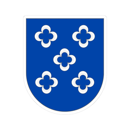 COA of Gois 2 (Portugal) (Coat of Arms) STICKER Vinyl Kiss-Cut Decal 3 Inch White - The Sticker Space