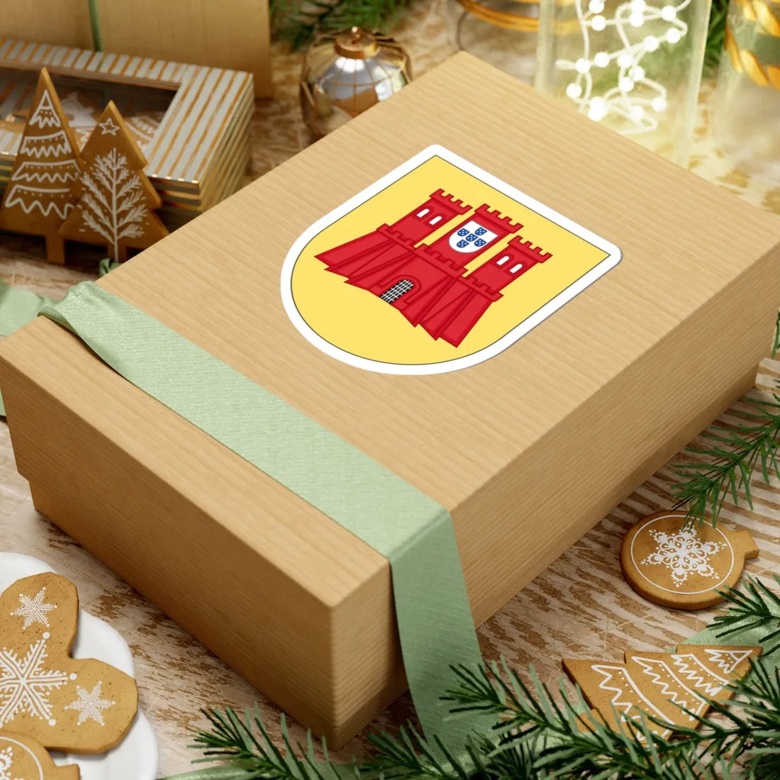 COA of Guarda (Coat of Arms) STICKER Vinyl Kiss-Cut Decal - The Sticker Space