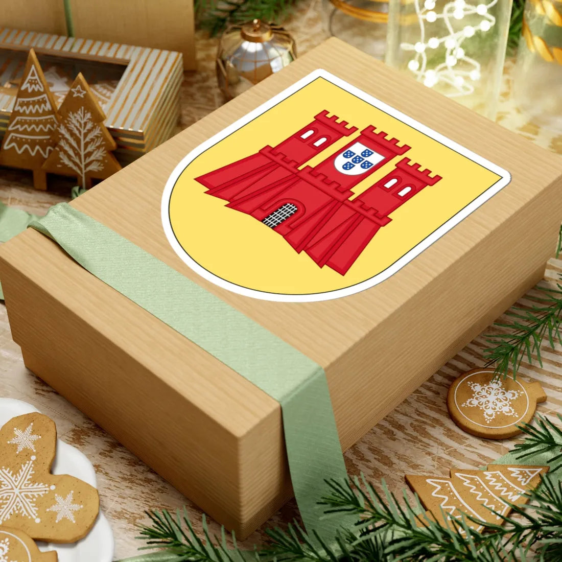 COA of Guarda (Coat of Arms) STICKER Vinyl Kiss-Cut Decal - The Sticker Space