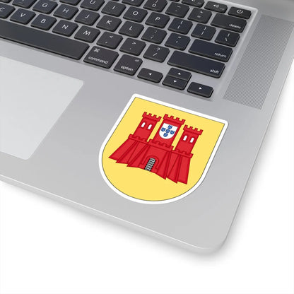 COA of Guarda (Portugal) (Coat of Arms) STICKER Vinyl Kiss-Cut Decal - The Sticker Space