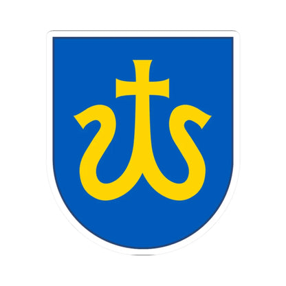 COA of Halych (Ukraine) (Coat of Arms) STICKER Vinyl Kiss-Cut Decal 2 Inch White - The Sticker Space