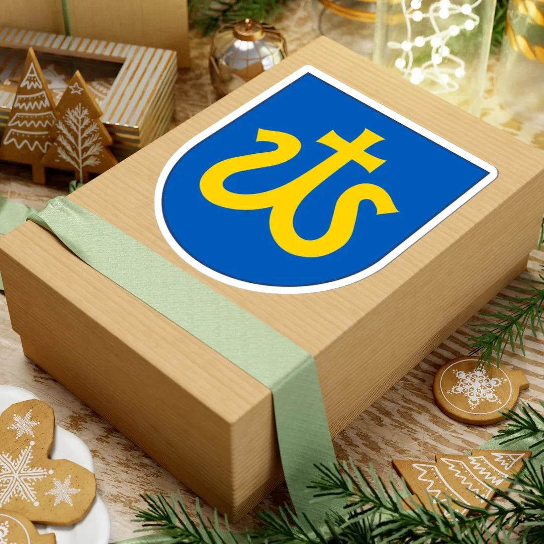 COA of Halych (Ukraine) (Coat of Arms) STICKER Vinyl Kiss-Cut Decal - The Sticker Space